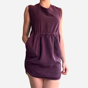 Aritzia wilfred size 0 casual deep purple dress  size 00